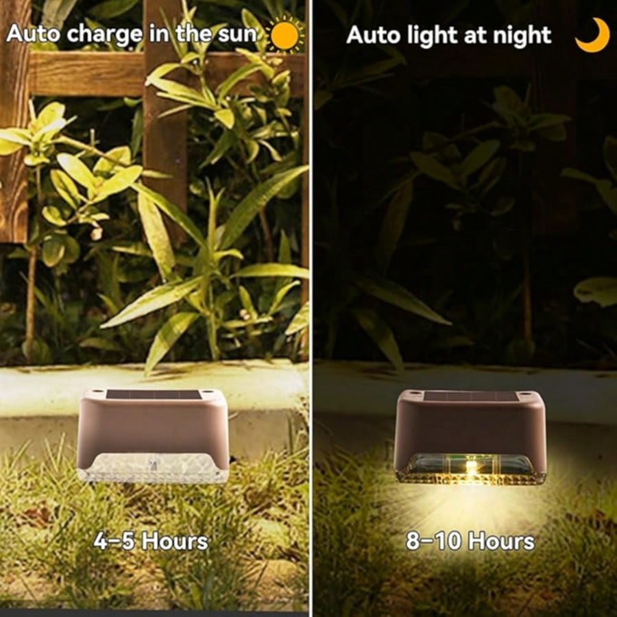 Solar Deck Lights for Stairs, Fences & Poolside