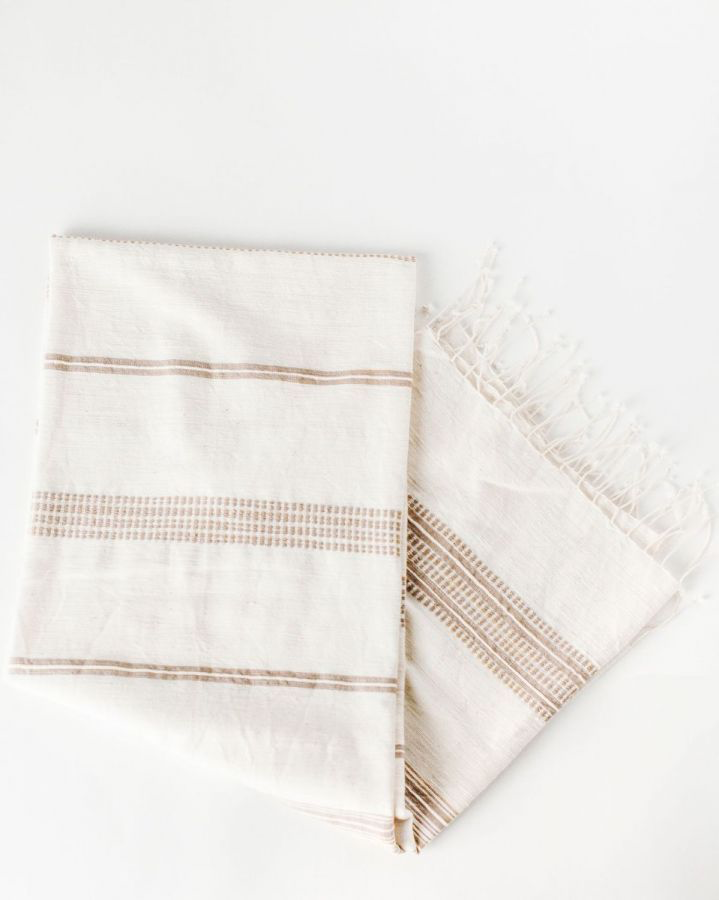 Hand-Woven Aden Cotton Bath Towel