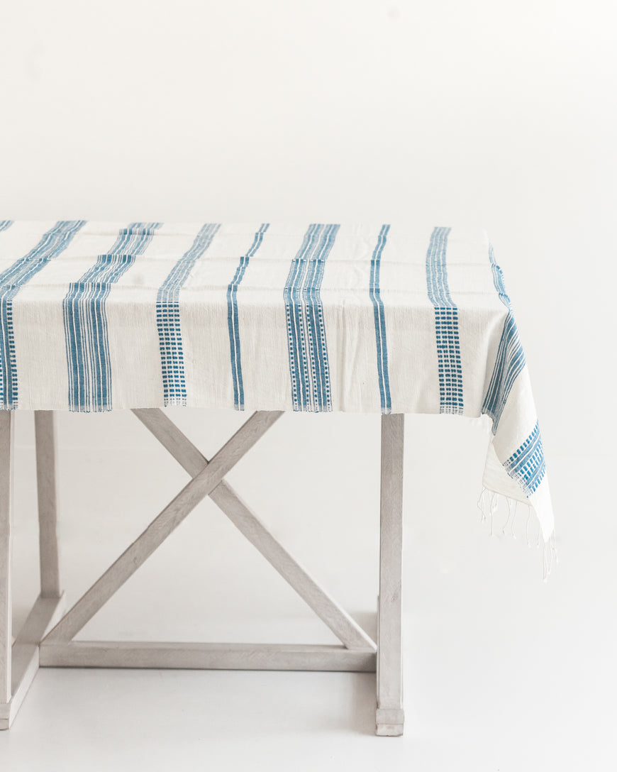 Hand-Woven Aden Cotton Tablecloth