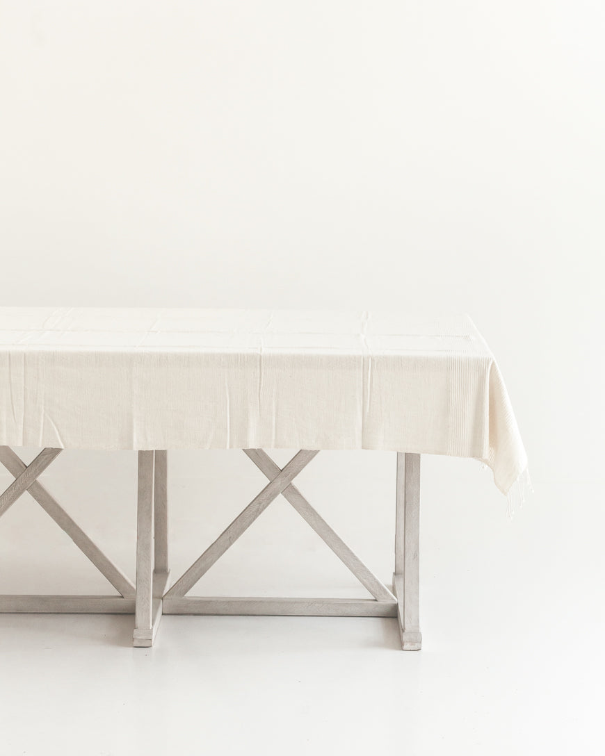 Hand-woven Riviera Cotton Tablecloth