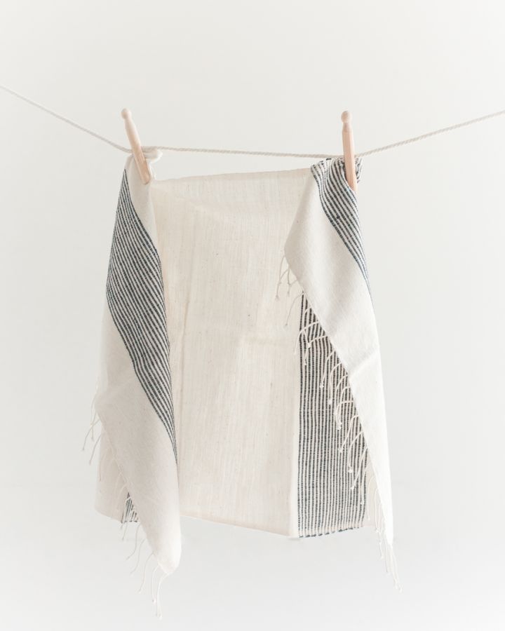 Hand-Woven Riviera Cotton Hand Towel