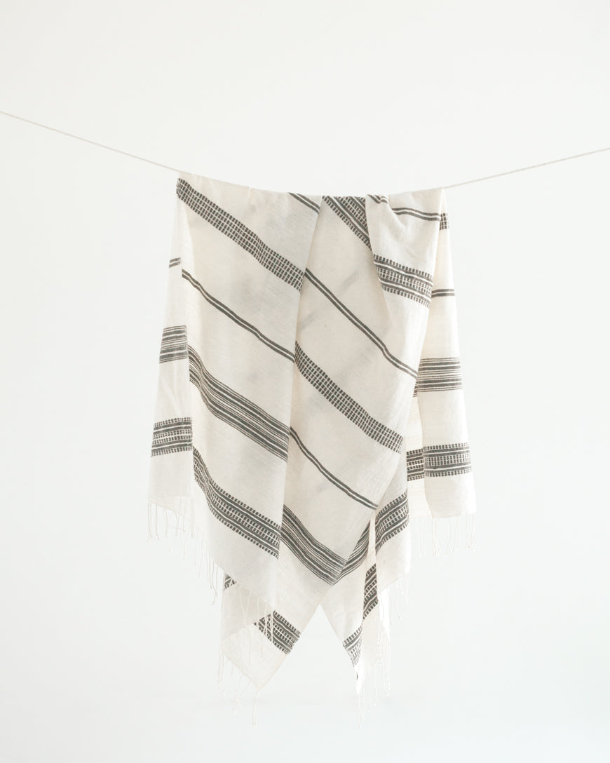 Hand-Woven Aden Cotton Bath Towel