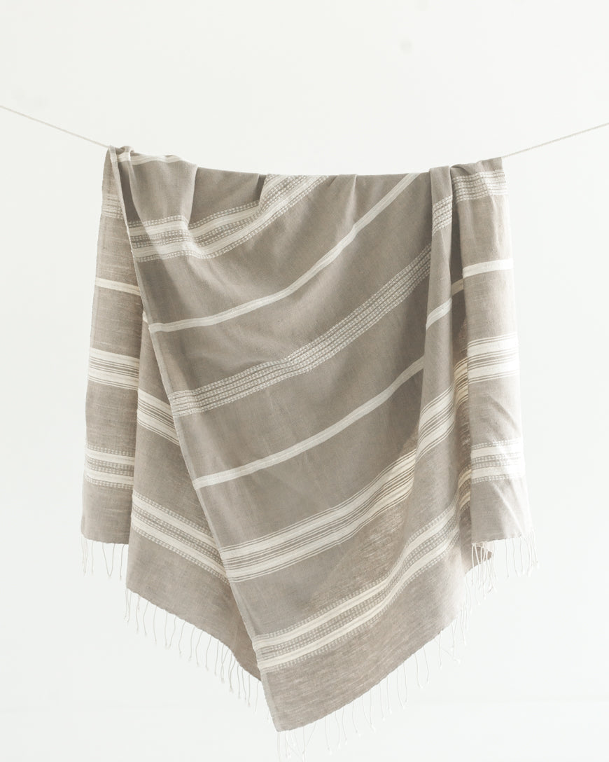 Hand-Woven Aden Cotton Bath Towel