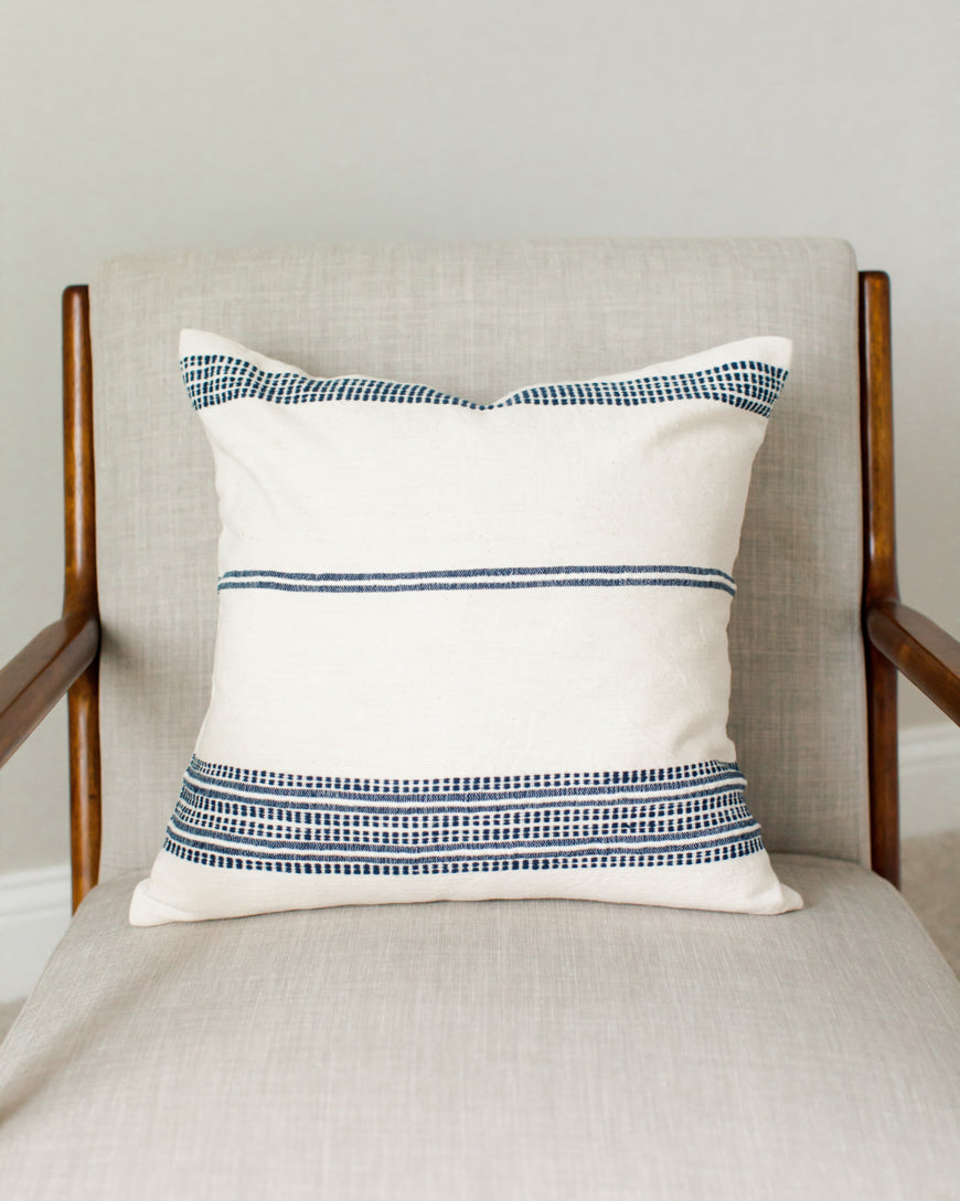 Handmade 18" Aden Throw Pillow