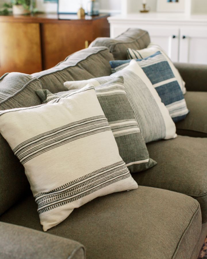 Handmade 18" Aden Throw Pillow