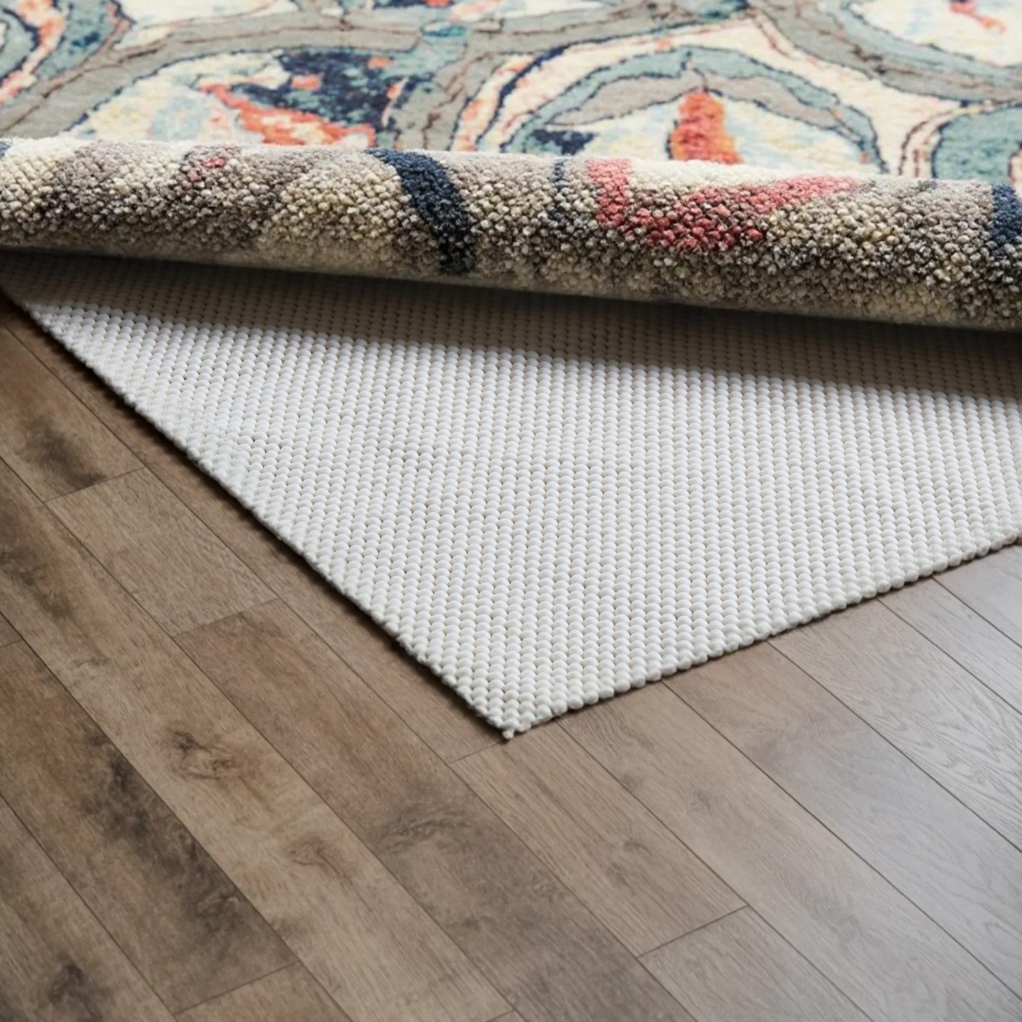 3' x 5' Beige Non-Slip Rug Pad
