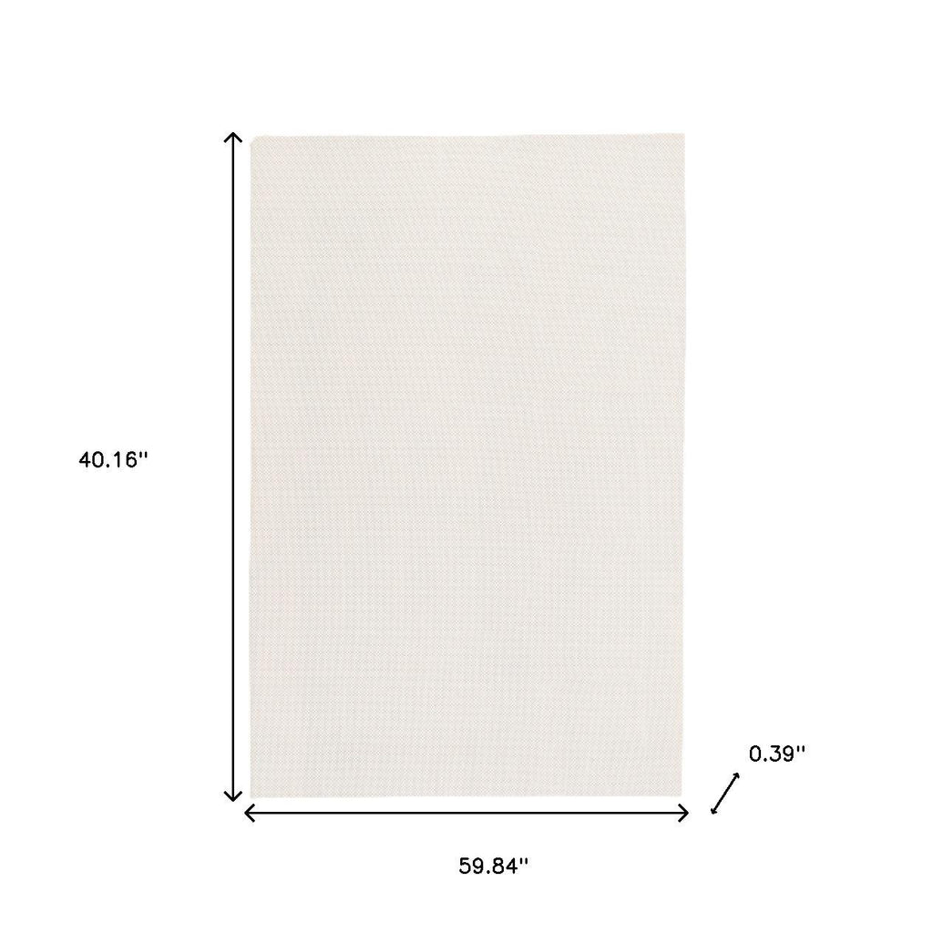 3' x 5' Beige Non-Slip Rug Pad