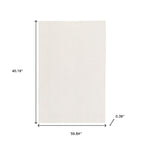 3' x 5' Beige Non-Slip Rug Pad