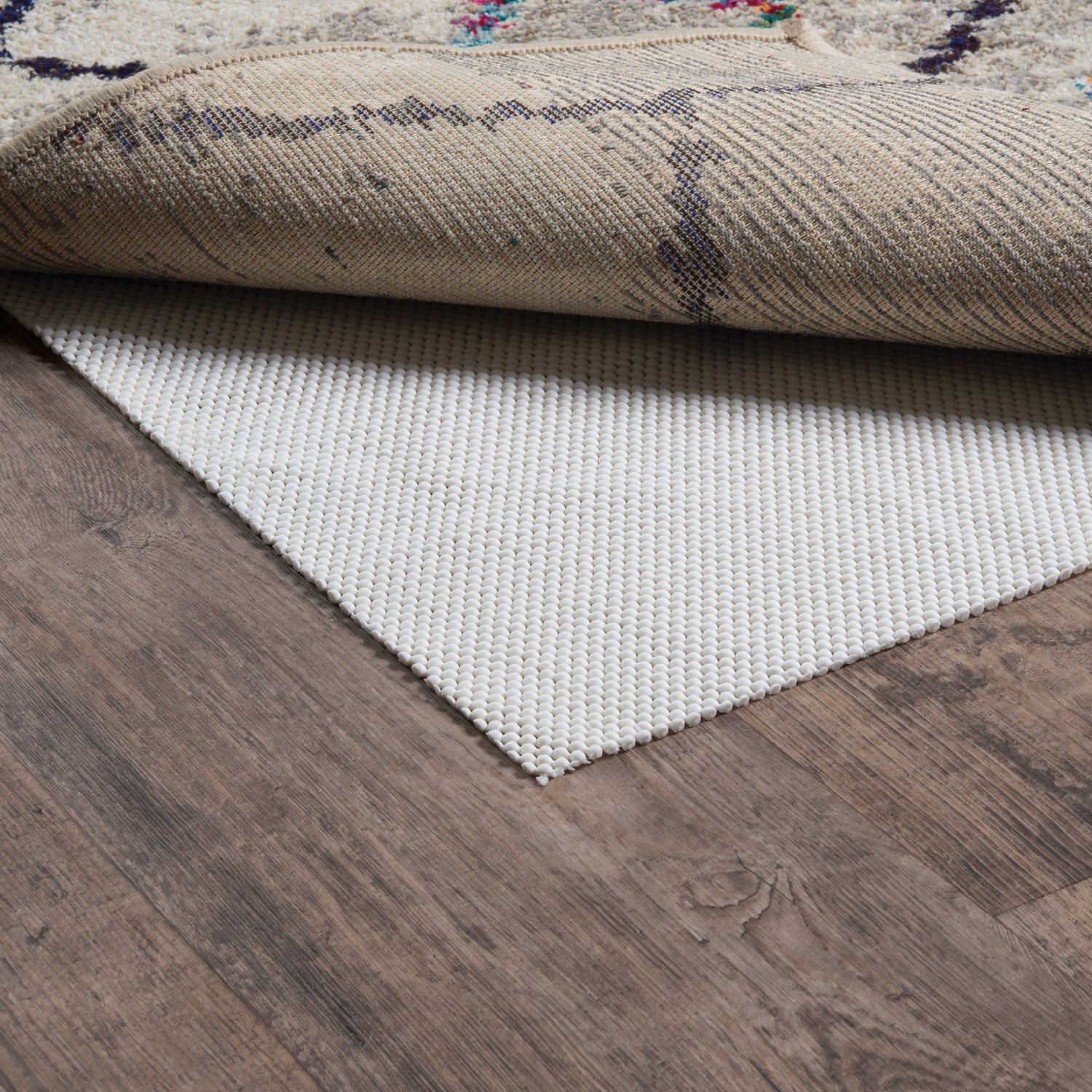 5' x 8' Beige Non-Slip Rug Pad