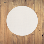 8' Round Beige Non-Slip Rug Pad
