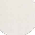 8' Round Beige Non-Slip Rug Pad