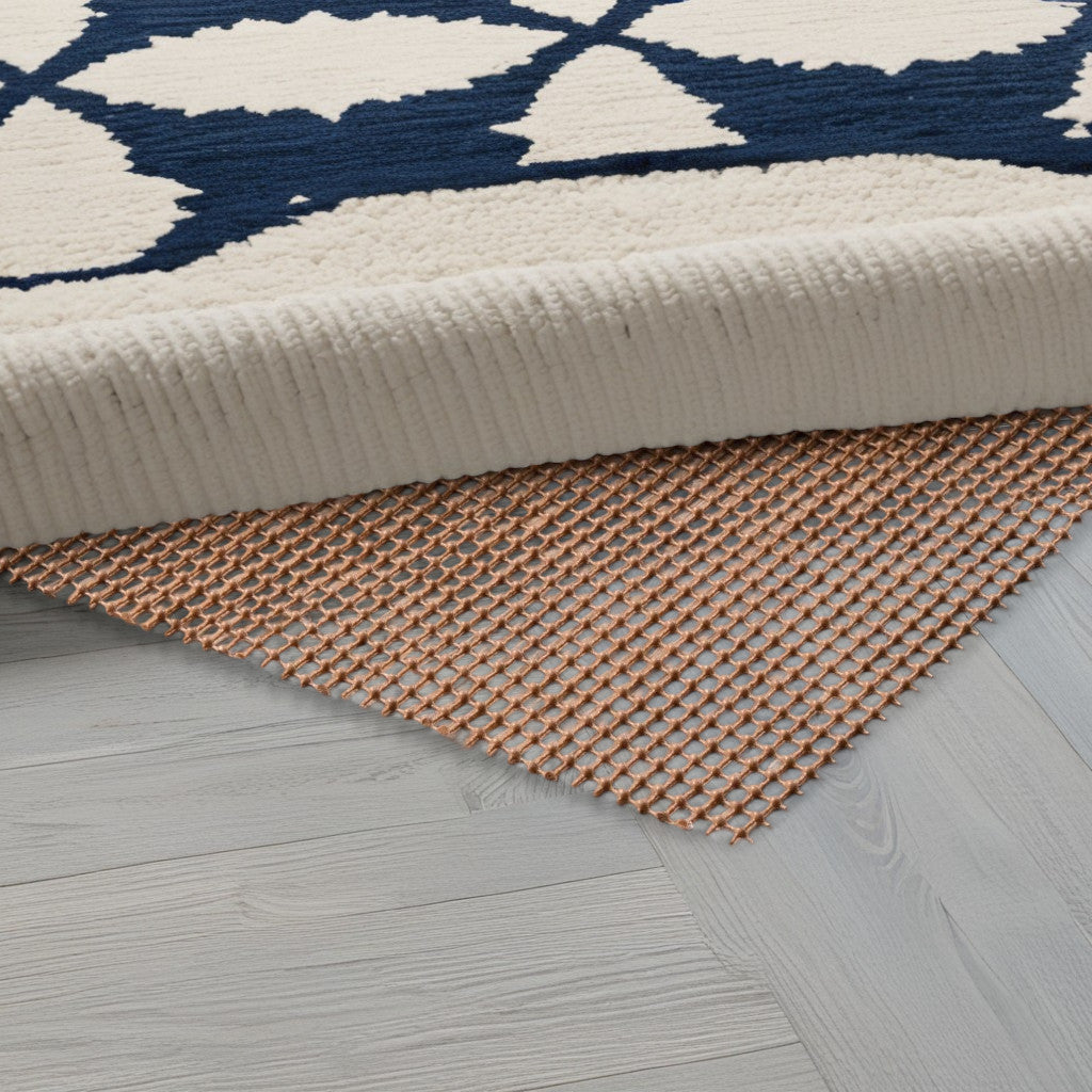 9′ × 12′ Brown Non-Slip Indoor/Outdoor Rug Pad