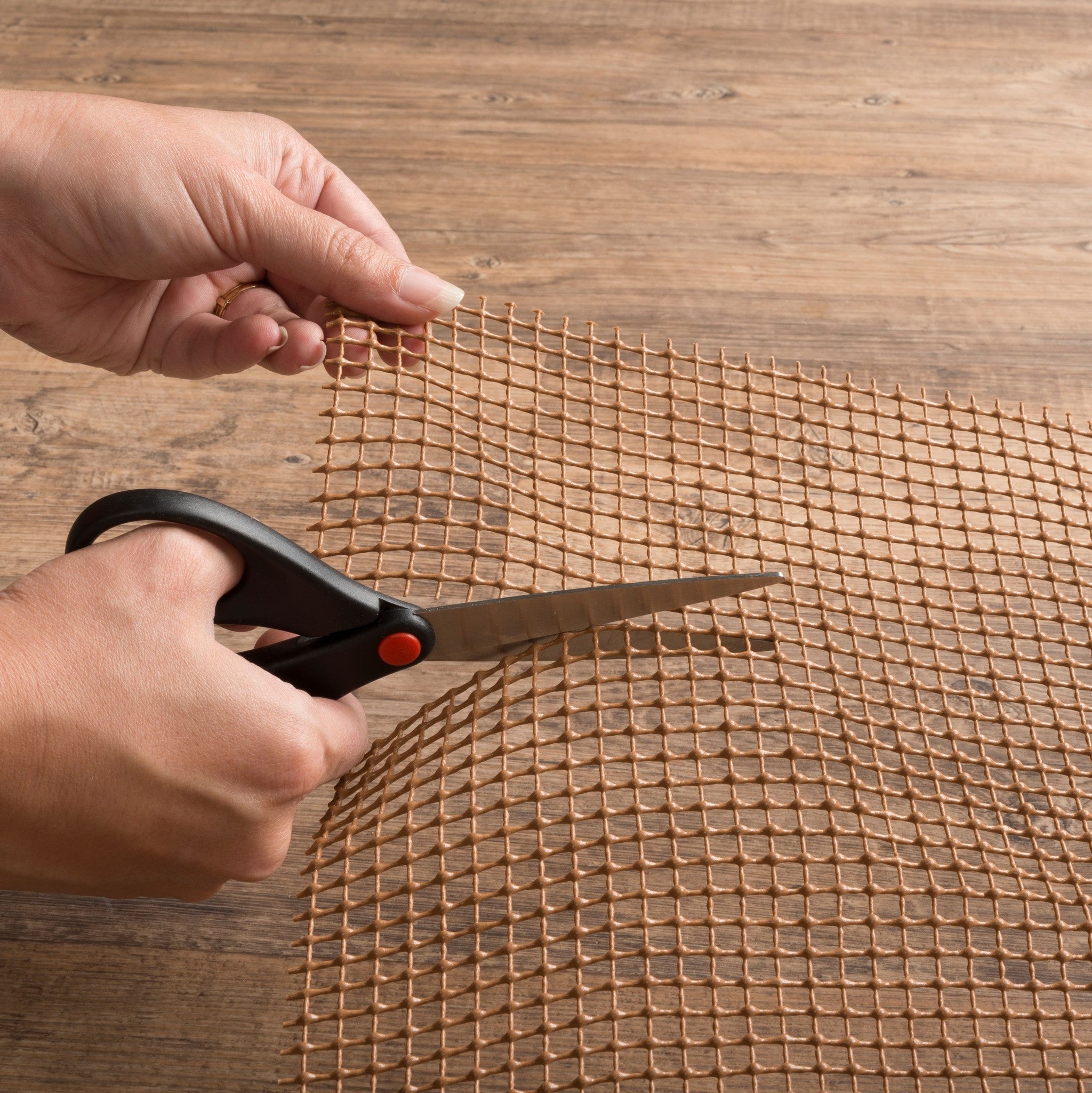 9′ × 12′ Brown Non-Slip Indoor/Outdoor Rug Pad