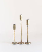 Dante Hand-Forged Iron Candle Stands | Set of 3