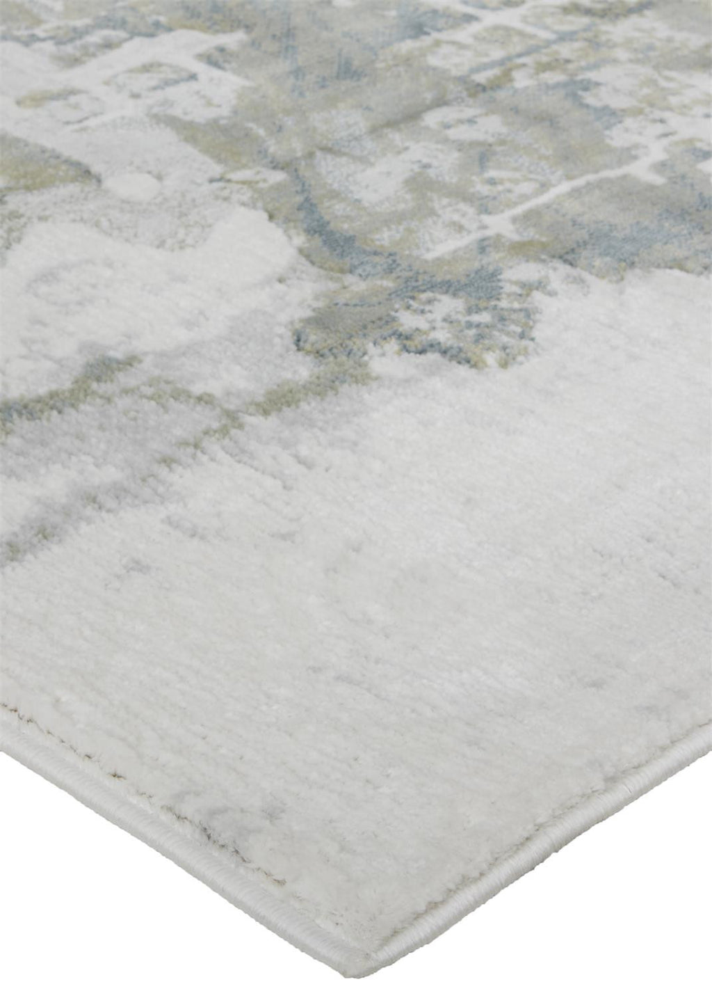 2' X 3' Abstract Distressed Stain Resistant Area Rug