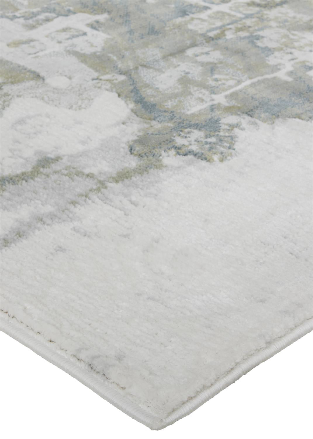2' X 3' Abstract Distressed Stain Resistant Area Rug