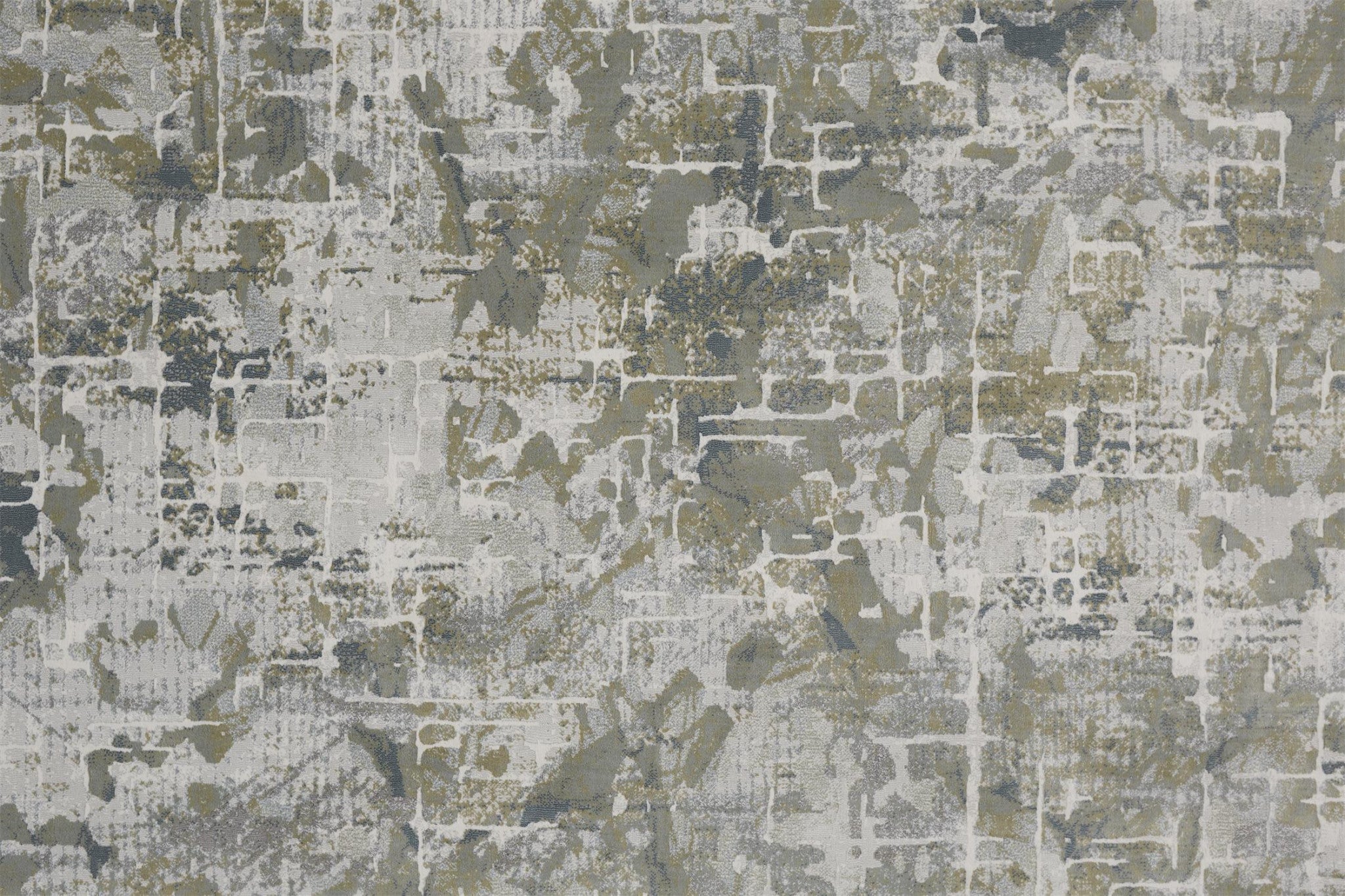 2' X 3' Abstract Distressed Stain Resistant Area Rug