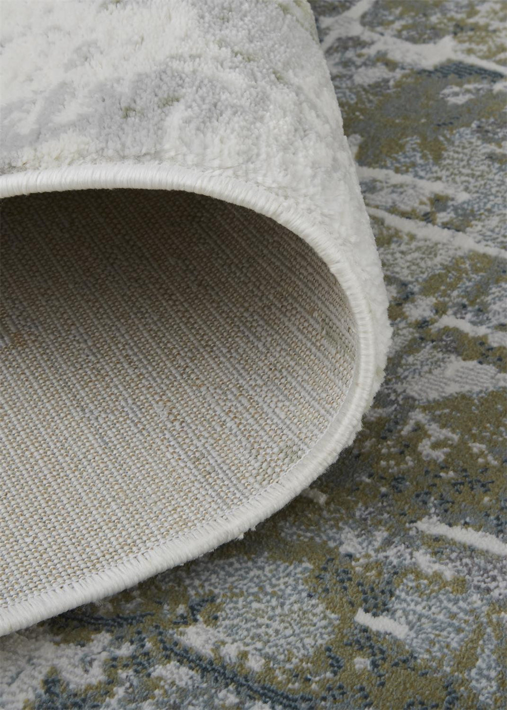 2' X 3' Abstract Distressed Stain Resistant Area Rug