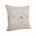 20" X 20" Bohemian 100% Cotton Coastal Zippered Pillow