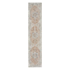 10' Oriental Power Loom Washable Runner Rug