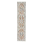 10' Oriental Power Loom Washable Runner Rug
