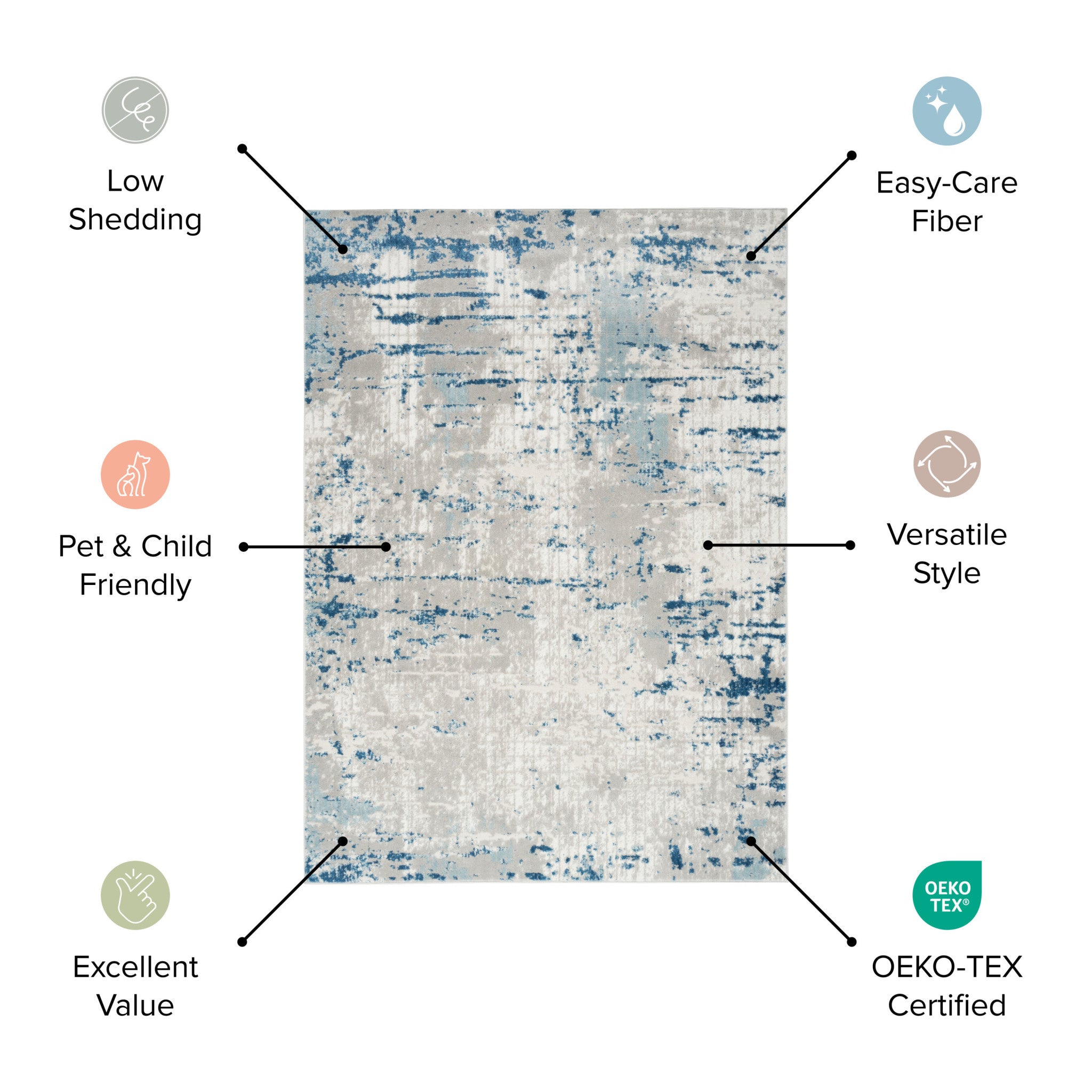 10' Medallion Runner Rug