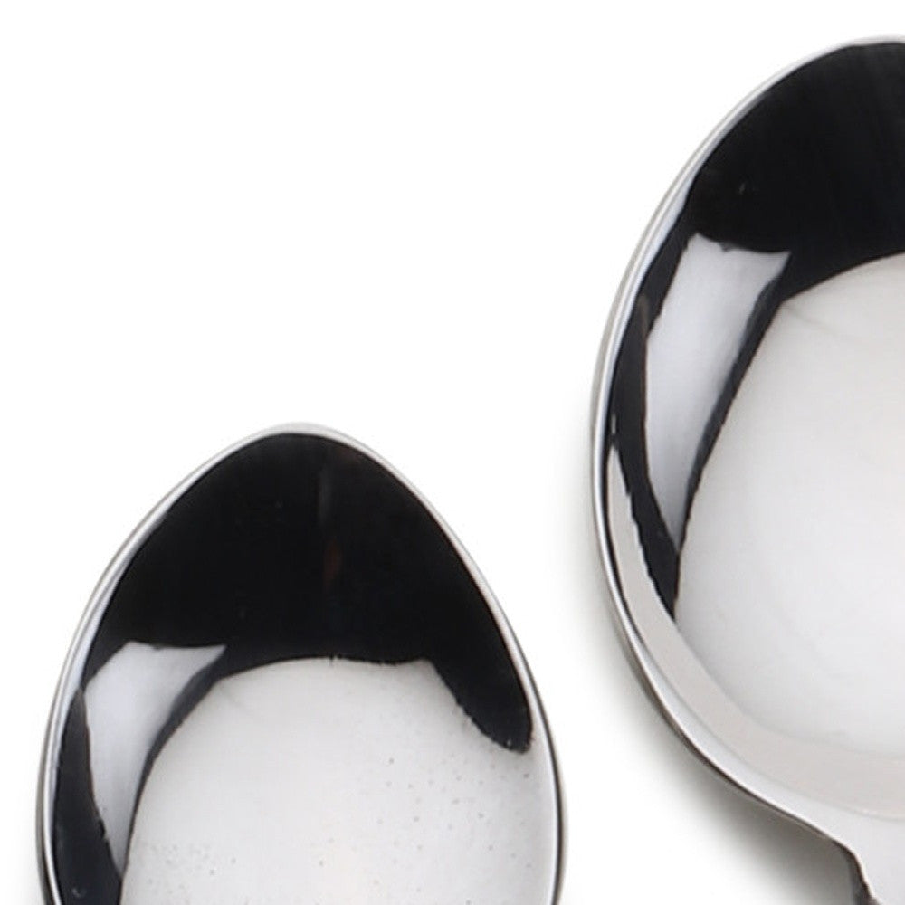 Stainless Steel 5-Piece Hand-Forged Place Setting | Matte Black