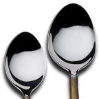 Stainless Steel 5-Piece Hand-Forged Place Setting | Matte Gold