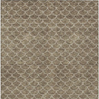 10' X 14' Geometric Washable Indoor/Outdoor Area Rug