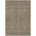 10' X 14' Geometric Washable Indoor/Outdoor Area Rug