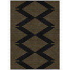 3' X 5' Geometric Washable Indoor/Outdoor Area Rug