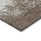 3' X 5' Bohemian Abstract Washable Indoor/Outdoor Area Rug
