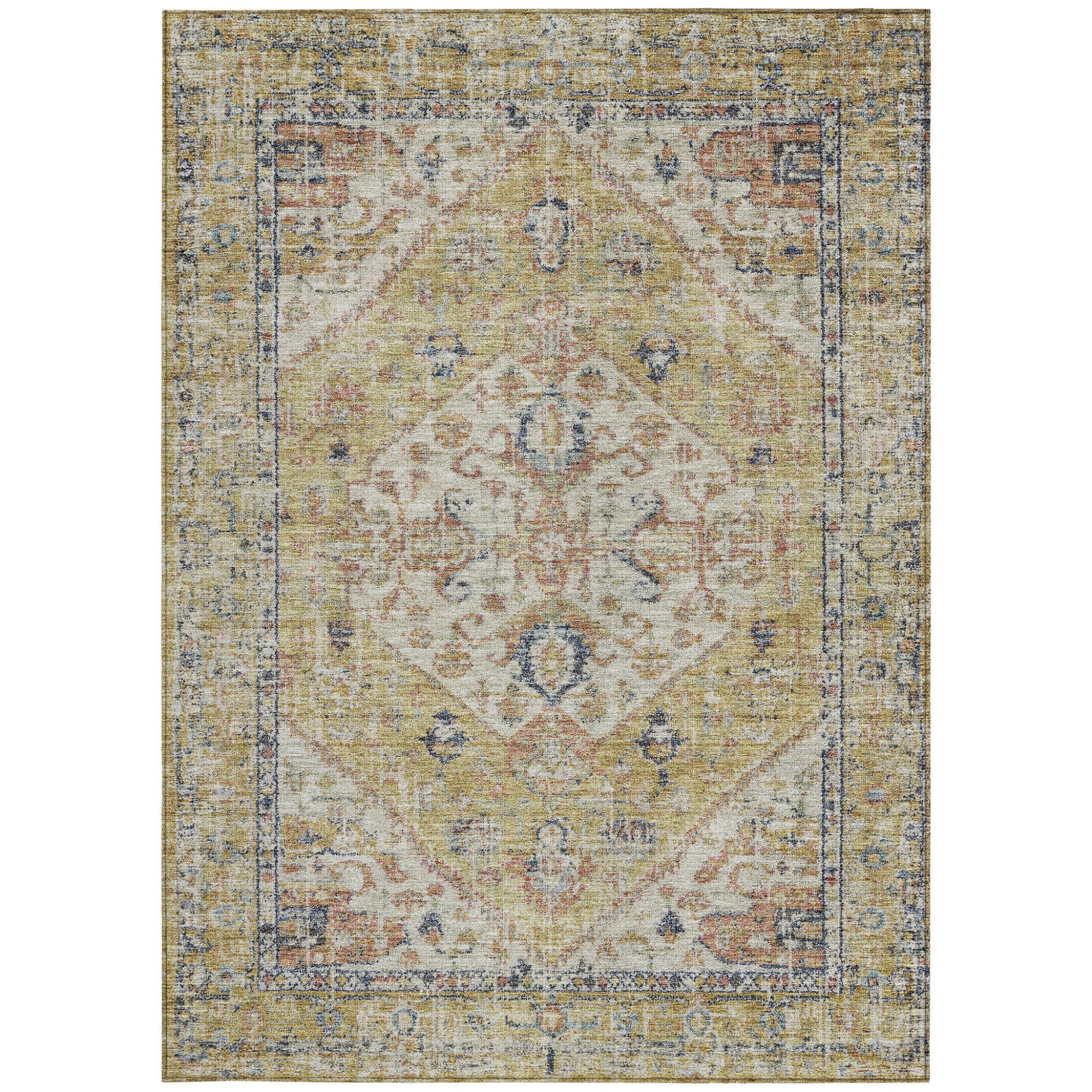 9' X 12' Washable Indoor/Outdoor Area Rug