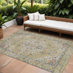 9' X 12' Washable Indoor/Outdoor Area Rug