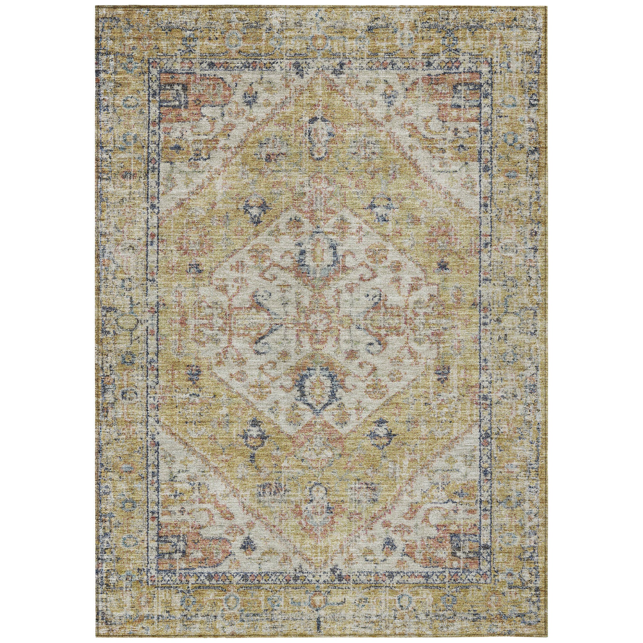 9' X 12' Washable Indoor/Outdoor Area Rug