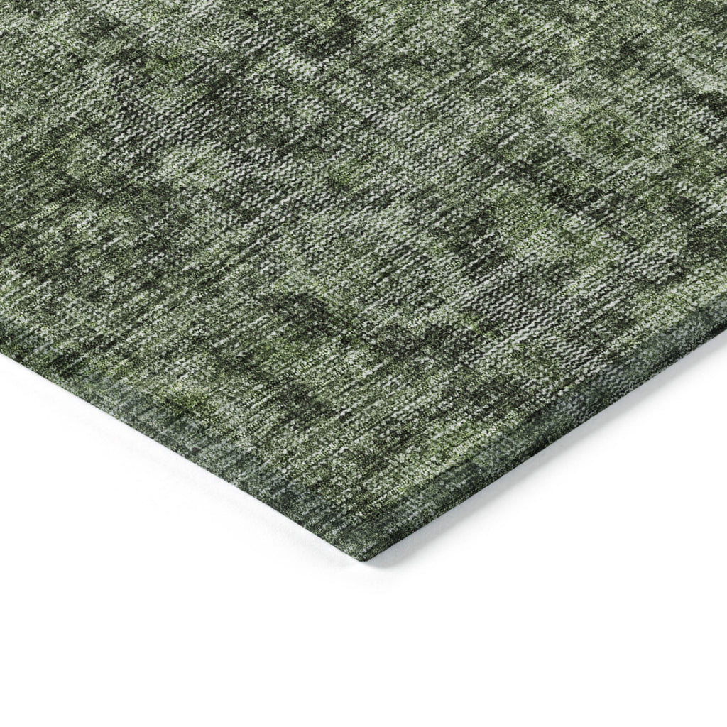 9' X 12' Damask Washable Indoor Outdoor Area Rug