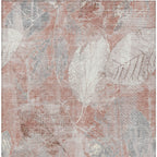 3' X 5' Floral Washable Indoor/Outdoor Area Rug