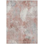 3' X 5' Floral Washable Indoor/Outdoor Area Rug