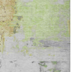 5' X 8' Abstract Washable Indoor/Outdoor Area Rug