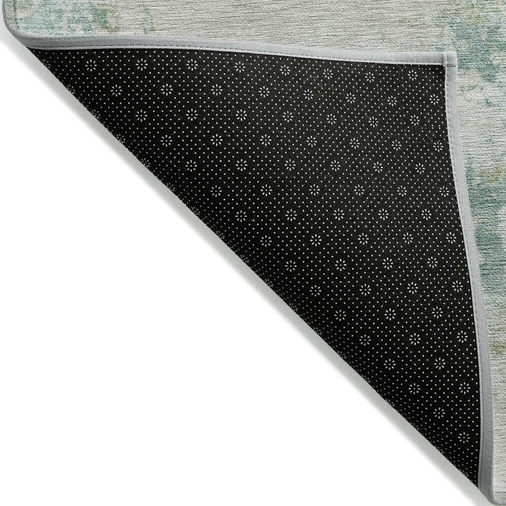 8' x 10' Abstract Washable Indoor/Outdoor Area Rug