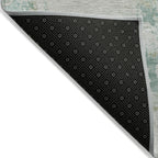 8' x 10' Abstract Washable Indoor/Outdoor Area Rug