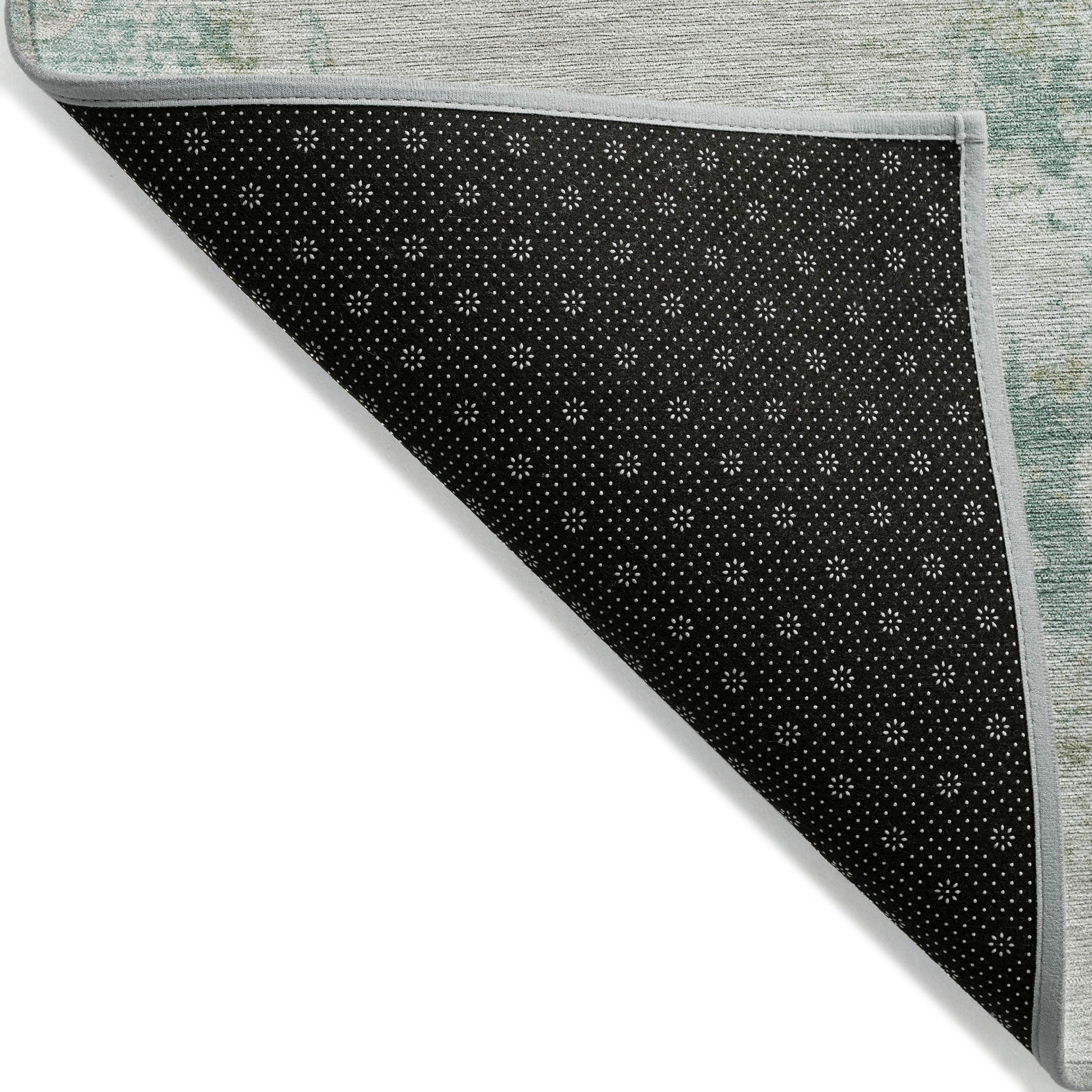 8' x 10' Abstract Washable Indoor/Outdoor Area Rug