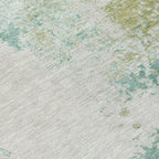 8' x 10' Abstract Washable Indoor/Outdoor Area Rug