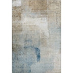 8' X 10' Abstract Washable Area Rug With UV Protection