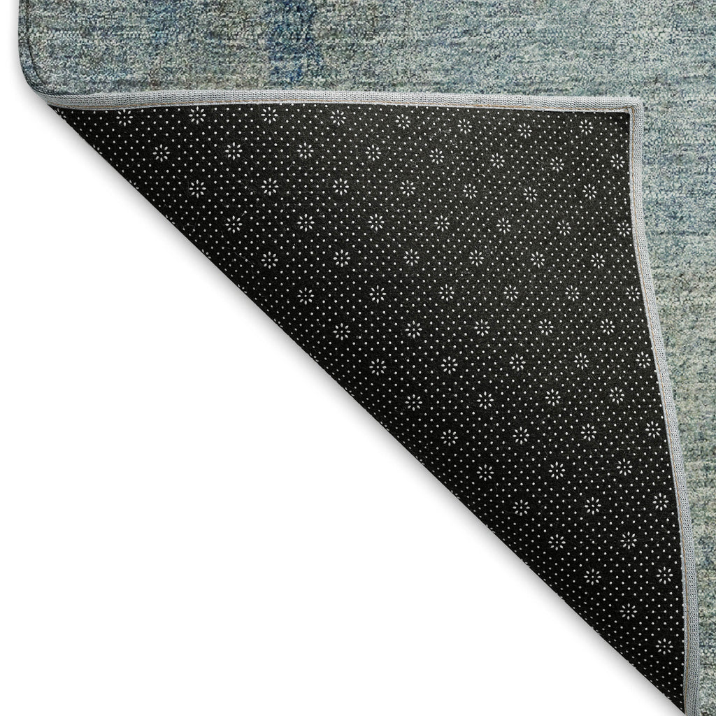 8' X 10' Abstract Washable Area Rug With UV Protection