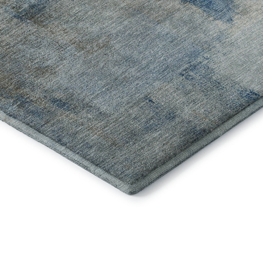 8' X 10' Abstract Washable Area Rug With UV Protection