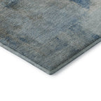 8' X 10' Abstract Washable Area Rug With UV Protection
