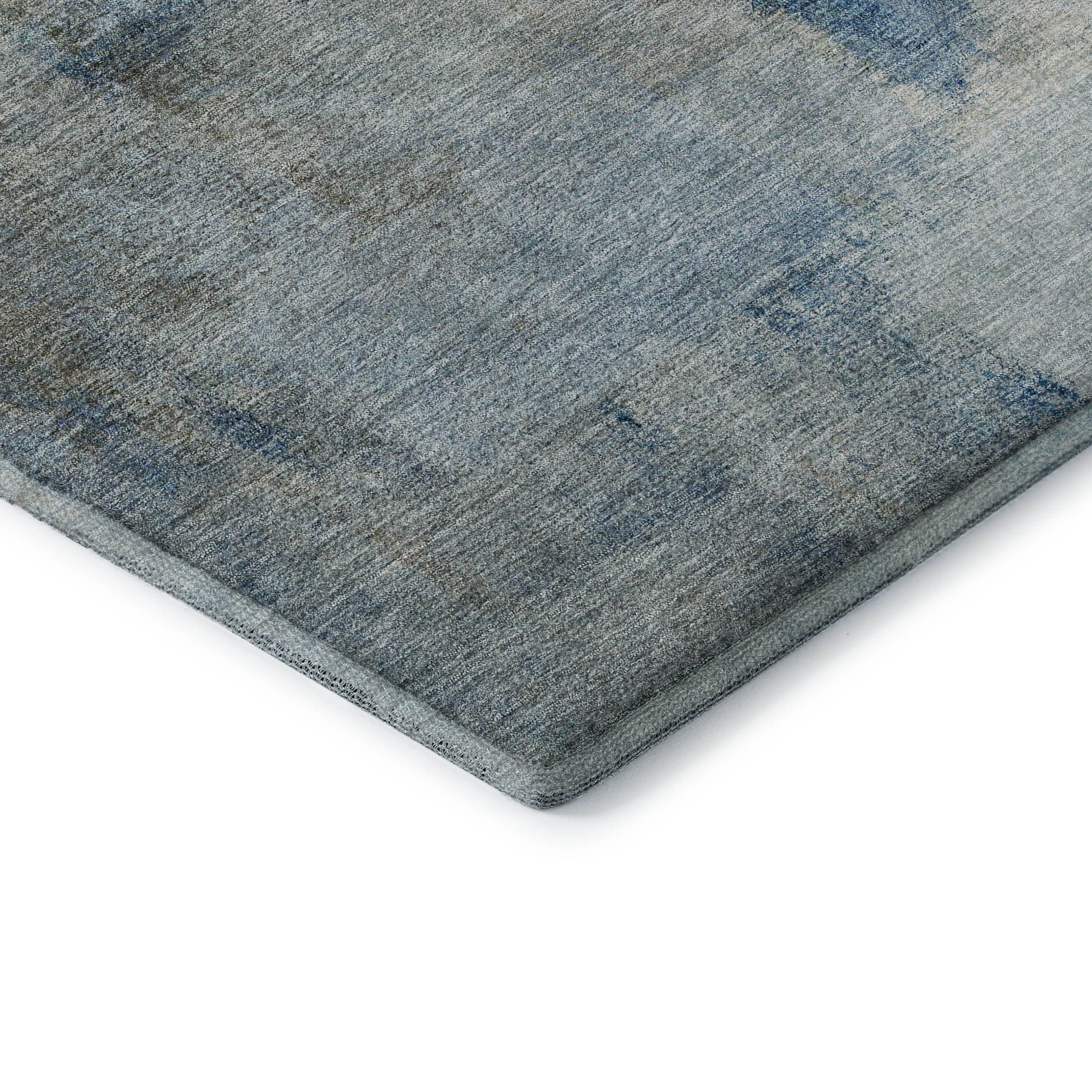 8' X 10' Abstract Washable Area Rug With UV Protection