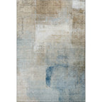 8' X 10' Abstract Washable Area Rug With UV Protection