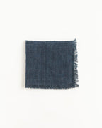 Hand-Woven Stone Washed Linen Cocktail Napkin